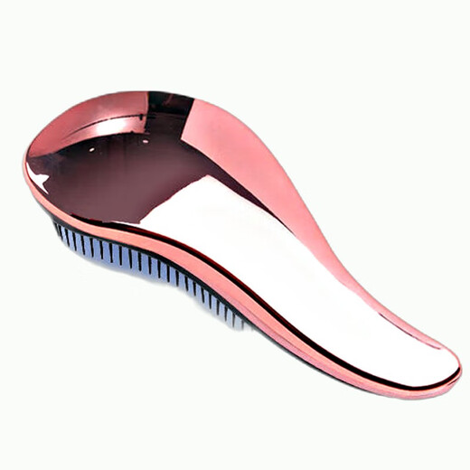 Qi Oh Dog Massage Comb Cat Comb Bath Brush Dog Comb Anti-static Pet Knot Unknot Comb Cat Hair Removal Magic Hair Removal Massage Comb Electroplating Rose Gold
