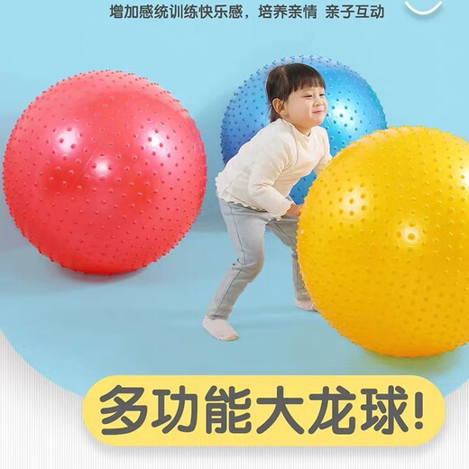 晨升瑜伽球按摩加厚防爆成人健身球家用儿童感球训练大龙球宝宝平衡球 紫-通光面款-【加厚抗压 无害】 45cm建议身高150以下