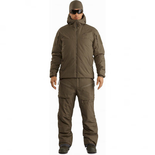 ARC TERYX LEAF COLD WX LT Hoody Tactical Weatherproof Warmth Breathable Thickened Cotton Jacket Crocodile Color (GEN2) CRO S