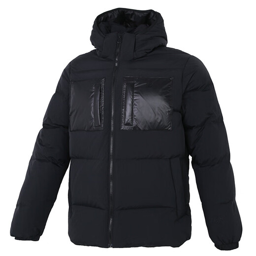 Adidas New Clover Down Jacke Herren Winter Sportbekleidung verdickte warme windprofessionelle lose Studentenjacke offizielle Website H13564 Black XL