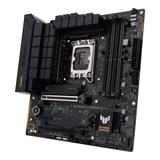英特尔（Intel）13代酷睿CPU 华硕B760主板CPU套装 板u套装 华硕 TUF B760M-PLUS D4 i7-13790F 盒装