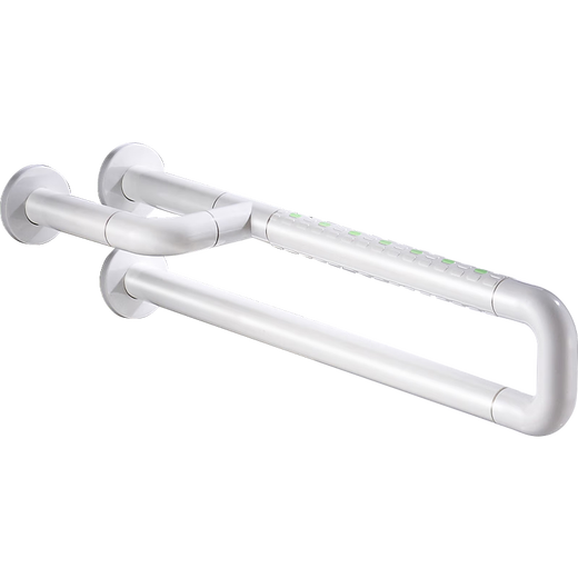 莫顿卫生间马桶厕所防滑老人安全残疾人无障碍起身坐便器扶手架 MD-9903-2白色