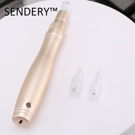 SENDERY Beauty Tool Kit Non-Microneedle Combo Set Gold Individual Freeze-Dried Powder