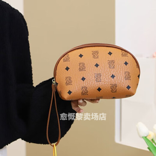 馍彭女士钱包2024新款高档女士小钱包手拿包包女2022新款潮流时尚小众 白色字母