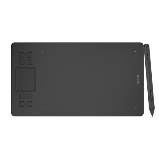 绘客 (VEIKK)T50 数位板 手绘板智能手绘板触控按键双操作 10英寸手机绘图板 厂商直发 星耀黑