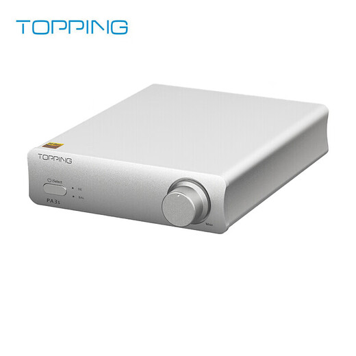 
TOPPING PA3S fever professional speaker 80W*2 balanced high power digital amplifier hifi household balanced amplifier PA3S standard silver