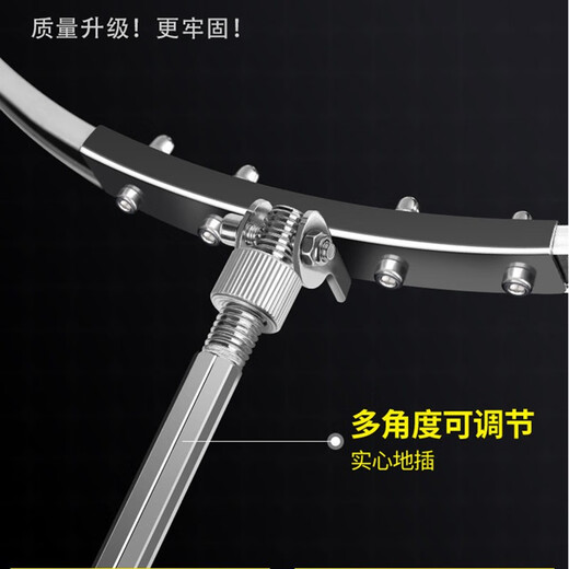 Jiang Yue Fish Protection Dali Horse Line Black Pit Fish Protection Net Fishing Net Pocket Racquet Line Multi-bead Stainless Steel Ring Fishing Protection Live Fish Bag Black Double Line 40*2.5 Meters Single Circle Plus Pack