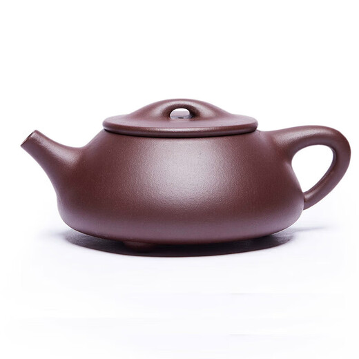Zun Hu Yixing Zisha Pot Stone Scoop Teapot Handmade Tea Set Tea Maker Original Mineral Purple Clay Dajingzhou Stone Scoop Mid-Autumn Festival
