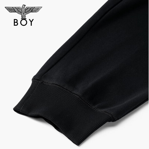 BOY LONDON23 autumn men and women gold stamping letter printing high-end fashion fashion work pants N15903 black S