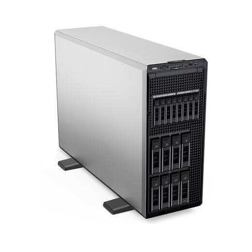 戴尔（DELL）PowerEdge T560高性能塔式服务器DeepSeek本地部署主机 GPU服务器工作站深度学习 1颗金牌6426Y（16核2.5GHz） 64G丨480G+3*8T企业丨H755