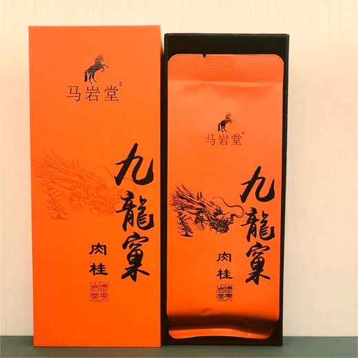 Ma Yantang Jiulongke Cinnamon Gift Box High-end Tasting Oolong Tea Dahongpao Tea Wuyi Rock Tea Fruit-flavored Cinnamon (2 soaked and tasting) 17g Jiulongke Cinnamon