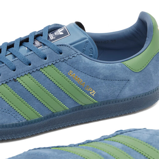 Adidas Buyer End X Spzl Samba Deco Choices informales cómodos y resistentes al desgaste para hombres y mujeres IH9926 Azul 37 37 1/3