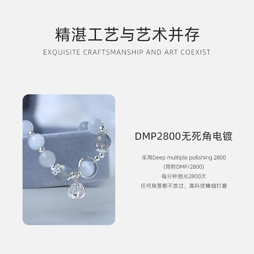 Vana Cat Eye Silber Armband Frauen Armband Kristallarmband Abschlussgeburtstag Geschenk für Freundin Frau graues Moonlight Cat Eye Bracelet [Brand Geschenkbox]