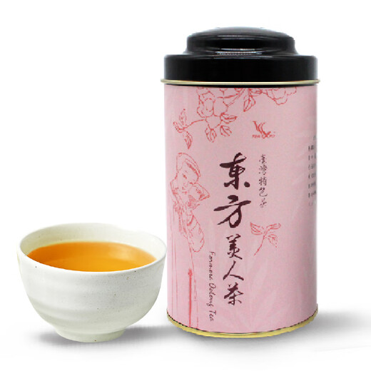 新鳳鳴东方美人茶蜜香乌龙茶叶中国台湾原装进口送礼2罐入礼盒