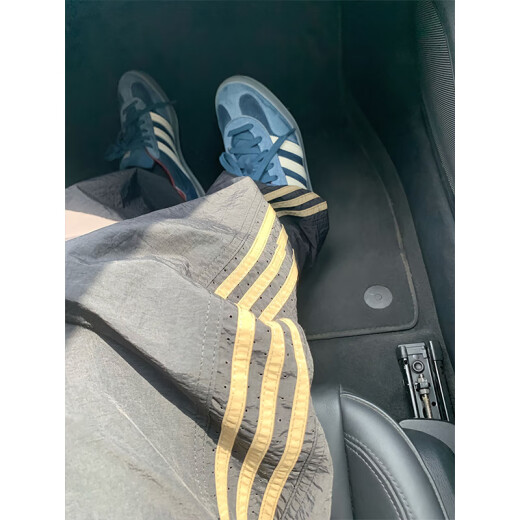 
Katuchi 07qwer striped ice silk cool pants for men in summer quick-drying loose trendy workwear sports mountaineering casual pants black 2XL [recommended 140-160Jin [Jin equals 0.5 kg]]