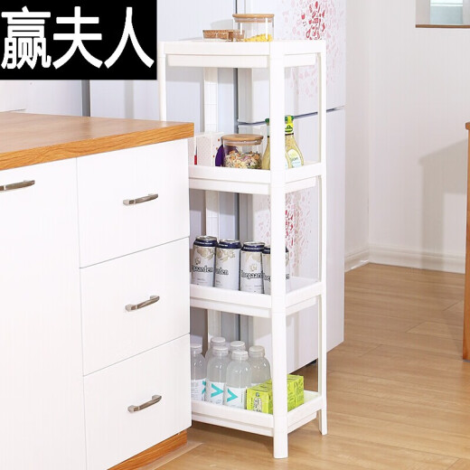 Jusheng bathroom storage rack plastic toilet bathroom sink storage rack bathroom toilet storage second floor (without hanging basket)