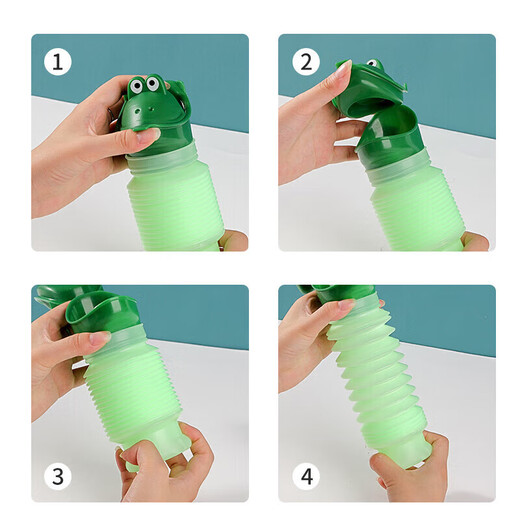 Forty thousand kilometers children's urinal folding portable car urinal baby male and female baby urine bucket household chamber pot SW6582