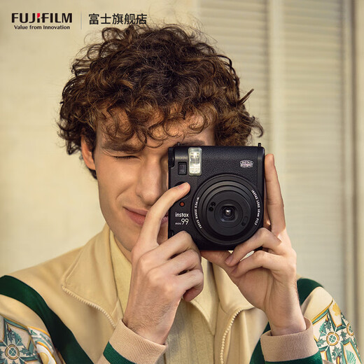 Fuji (FUJIFILM) Instax mini99 burning light instant camera 3-inch photo paper mini99 photo paper set including 20 pieces of photo paper + peripheral accessories official standard