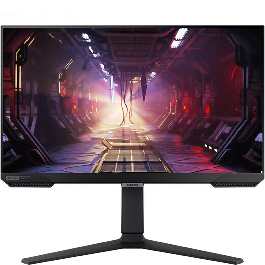 Samsung (SAMSUNG) 24.5-inch 1K 240HZ IPS high-brush monitor, professional e-sports game lifting and rotating 1MS responsive high color gamut screen 25 1K 240 S25BG400EC worry-free service, no bright spots | 180 days only replacement without repair | color correction service