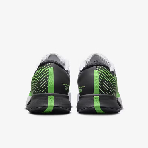 Nike (Nike) zapatos para hombres para primavera nueva zoom colchón de aire amortiguador absorbente zapatos de bádminton zapatos casuales zapatos de tenis dr6191-105 blanco/figura amarillo 42
