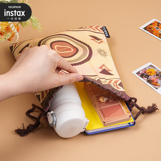 INSTAX Fuji instax drawstring pocket Wenge