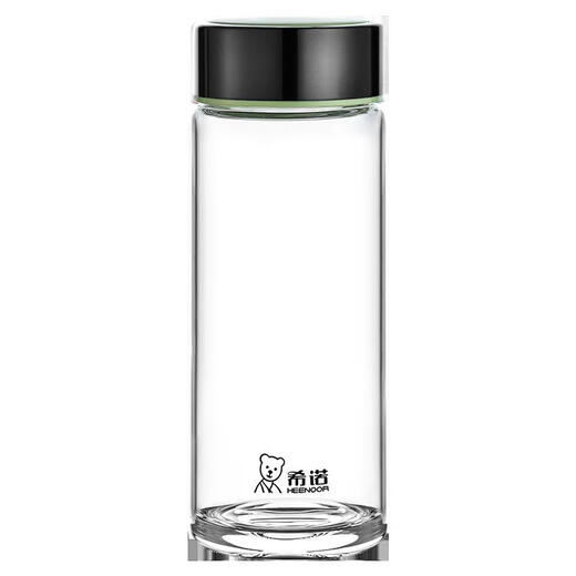 Heenoor Heenoor Glassbecher Frauen-Single-Layer-Blumen-Tee-Tasse mit Frisch und schöner tragbarer Wasserbecher 6170 6171 6172 6172 Einschicht-Orange 360 ml mit Antikounterfeuchter Code 0