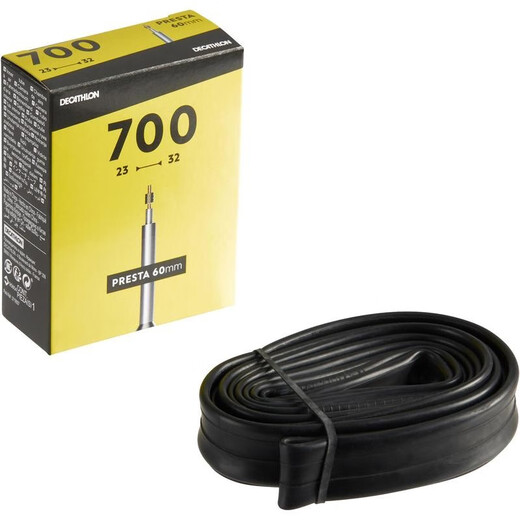Decathlon Mei Mouth Tube Hytr 20 'El rendimiento de sellado de 20 pulgadas es adecuado para ruedas de 20 pulgadas para equipos de accesorios de conducción 700x23-32 boquilla de aire francés 60 mm