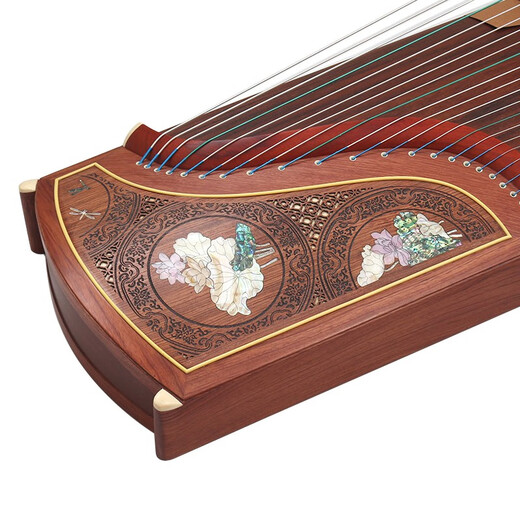 Dunhuang Brand Guzheng 694KK Banana Fenster Nacht Sprache Aufführung Rang Zheng Shanghai Folk Musical Instrument Factory 694tt Muster Diagramm
