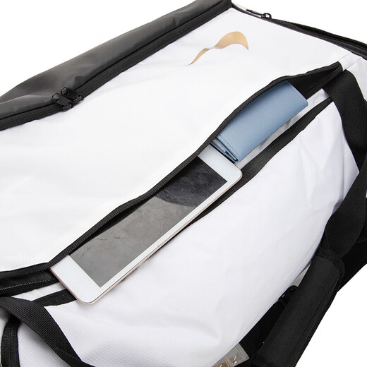 Nike (Nike) Fitnessbeutel Männer und Frauen Sportbeutel große Kapazität Basketball-Tasche Crossbody-Umhängetasche Sport Fitness Ausrüstung Tasche Weiß DX9789-100 Einzelgröße