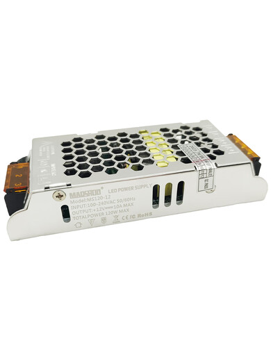 第五代led驱动电源开关灯带照明恒压变压器80w12v24v 五代MS220-12176X59X31