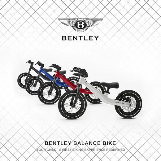 宾利Bentley宾利儿童平衡车宝宝滑步车无脚踏滑行竞速玩具车周岁礼物 蓝色