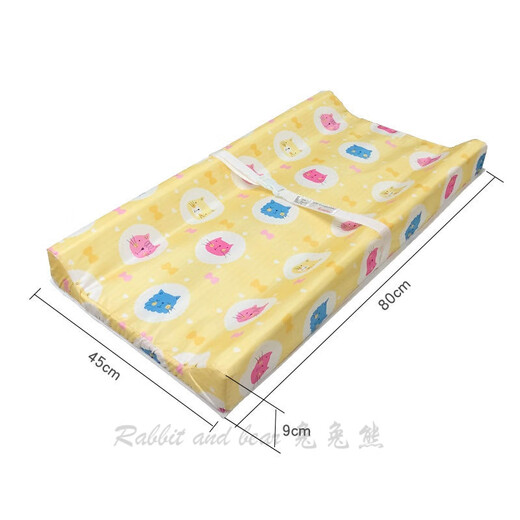 
Chuangjingyi chooses a diaper table baby care table bathtub nursing table baby diaper change pad baby touch massage mat white individual diaper pad can be suspended 80x40cm