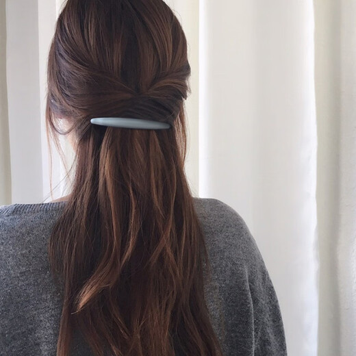 Chimera (CHIMERA) 2 pieces simple hairpins for the back of the head, horizontal clips, Korean imported hairpins, hair accessories, hair accessories, birthday gifts for girls