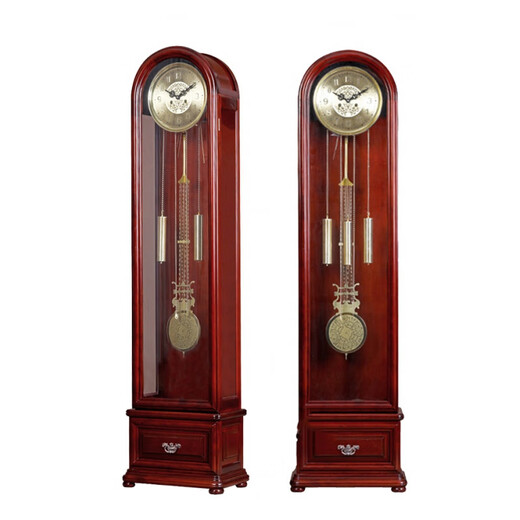 Yunhao floor clock living room German movement European copper mechanical watch villa American Chinese retro time report classic 9922 domestic copper movement
