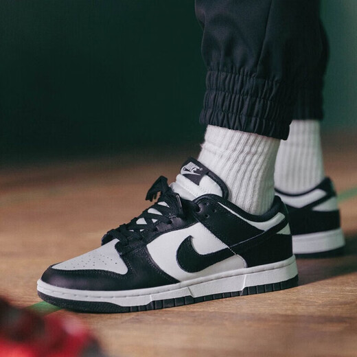 耐克耐克Dunk Low Retro黑白熊猫 舒适百搭 男女款 低帮轻便休闲板鞋 DD1391-100 经典熊猫-男款 39