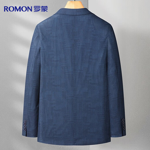 Luo Meng high-elastic ice silk suit men's slim thin casual business youth elastic jacket professional formal top suit