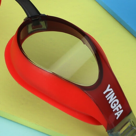 Yingfa (Yingfa) Light Plat Light Swimming Ggggles, Loyaux électroplités, reflet des lunettes de natation, des lunettes de natation de course masculine et féminine, des lentilles en revêtement anti-buas