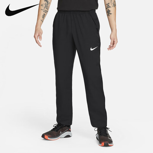 耐克（NIKE） Nike耐克梭织直筒裤男裤子 春季新款运动裤休闲长裤DM6627-010 DM6627-010 M