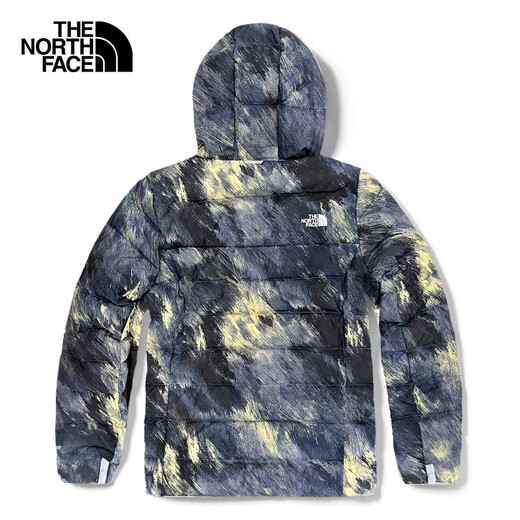La veste North Face North Down pour femmes extérieures à double face chaude veste à bas 83OK BLUE / OW1 S