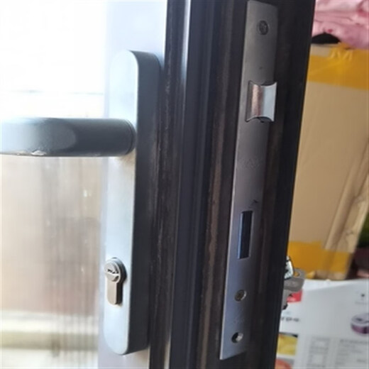 塑钢9225老式锁体执手锁8535双开门8530平开门阳台门锁锁芯断桥铝 2号8525锁体