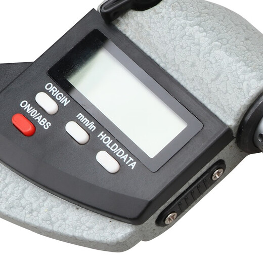 Three-measure wall thickness round head spline small probe single and double pointed digital display micrometer 0-25mm flat tip crimping height gauge JDP07 spline 0-25mm small head 1*5