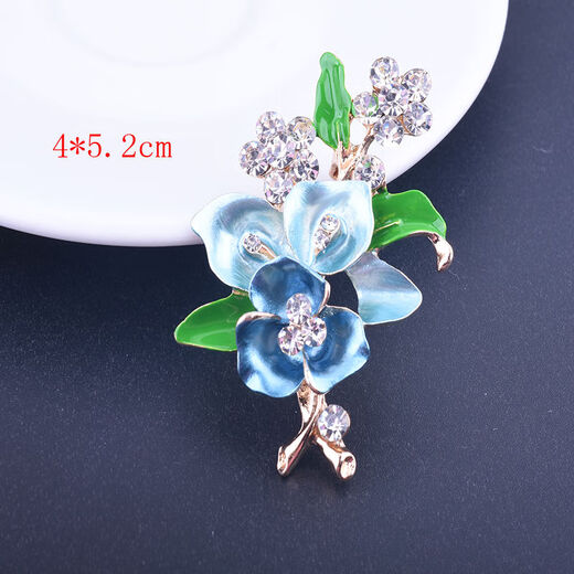 Suiyu Xianyan exquisite rose brooch, versatile flower corsage, anti-exposure accessories, women's A style