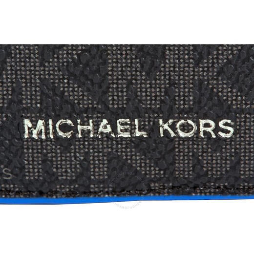 MICHAEL KORS luxury fashion brand men's wallet black MK logo print long simple daily 39S0LGYZ3B-056 pic os