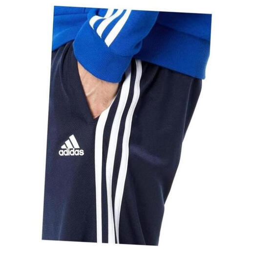 Adidas men's pants sweatpants jogging pants straight pants knitted trousers three-bar training pants spring and autumn 9192828 Dark Gray Dark Gray M (suitable for waist circumference 81-88cm)