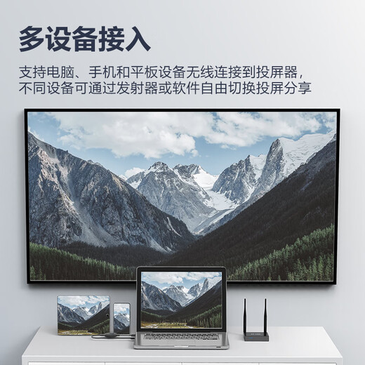 SK-Link HDMI Wireless Screen-Projektor, Hochdefinitionsender, Bürobesprechungscomputerbildschirm, Laptop, Mobiltelefon, Flat-Screen-Projektionsprojektor, F701H