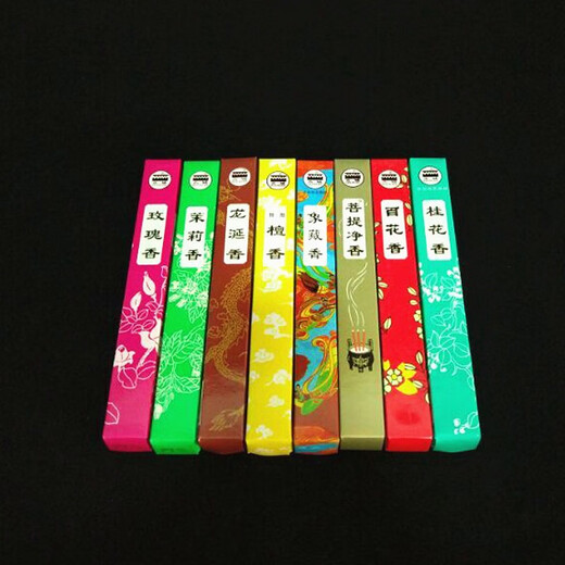 Gucheng Gucheng Fragrance Industry single-strand sandalwood incense floral rose jasmine incense hundred flowers ambergris osmanthus fragrance purifies the air single-strand osmanthus