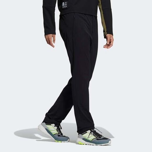 Adidas Sports Pantalons Menside officiel du site officiel pour le vent Windproofing Using-Resistant Tenue tissée Pantalon décontracté pantalon masculin H13798 Black XS 170/72
