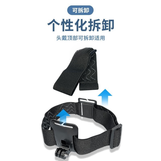CLCEY perspective shooting equipment, head-mounted mobile phone holder, head-mounted shooting bracket, personal fishing chest strap bracket, head-mounted bracket + mobile phone clip + fixed rubber mesh + extension arm