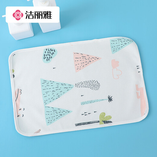 Grace baby pure cotton urine separator pad washable waterproof and breathable baby supplies aunt leakproof pad 45*30cm