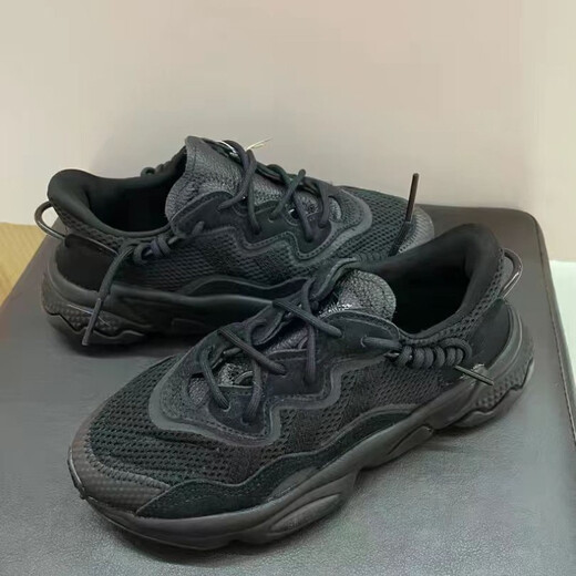 adidas [Extrêmement expédition] adidas Clover ozweego papa chaussures hommes et femmes chaussures de course décontractées rétro ee6999 noir 40